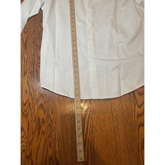 I.N.C.International Concepts Men's Bolt Chain Button-Down White Shirt Size L - Picture 3 of 6